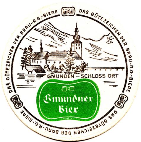 gmunden o-a gmundner rund 2b (rund215-schloss ort-schwarzgrn) 